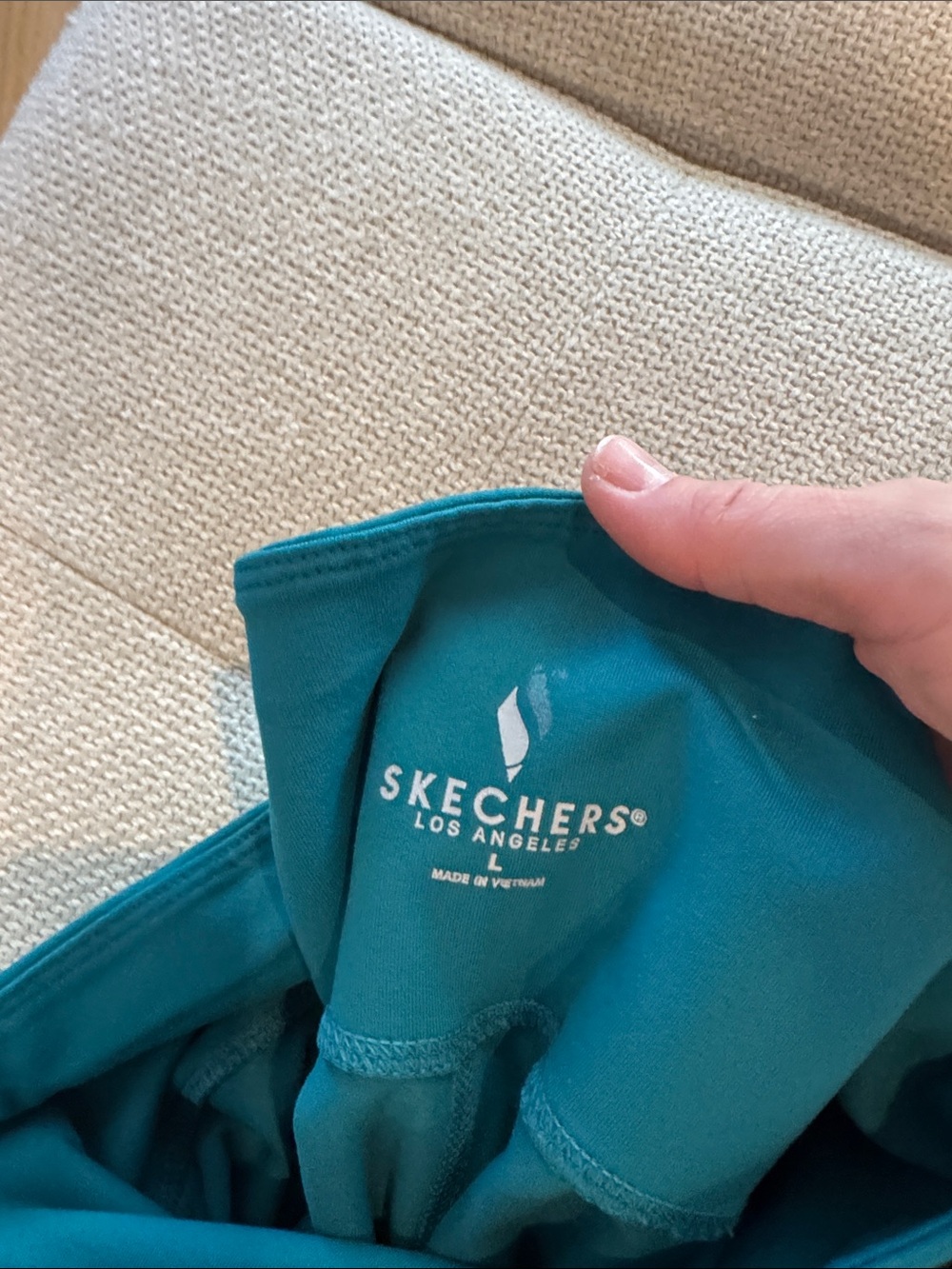 Skechers Women's Leggings Duo — Teal & Black - Picture 4 of 4